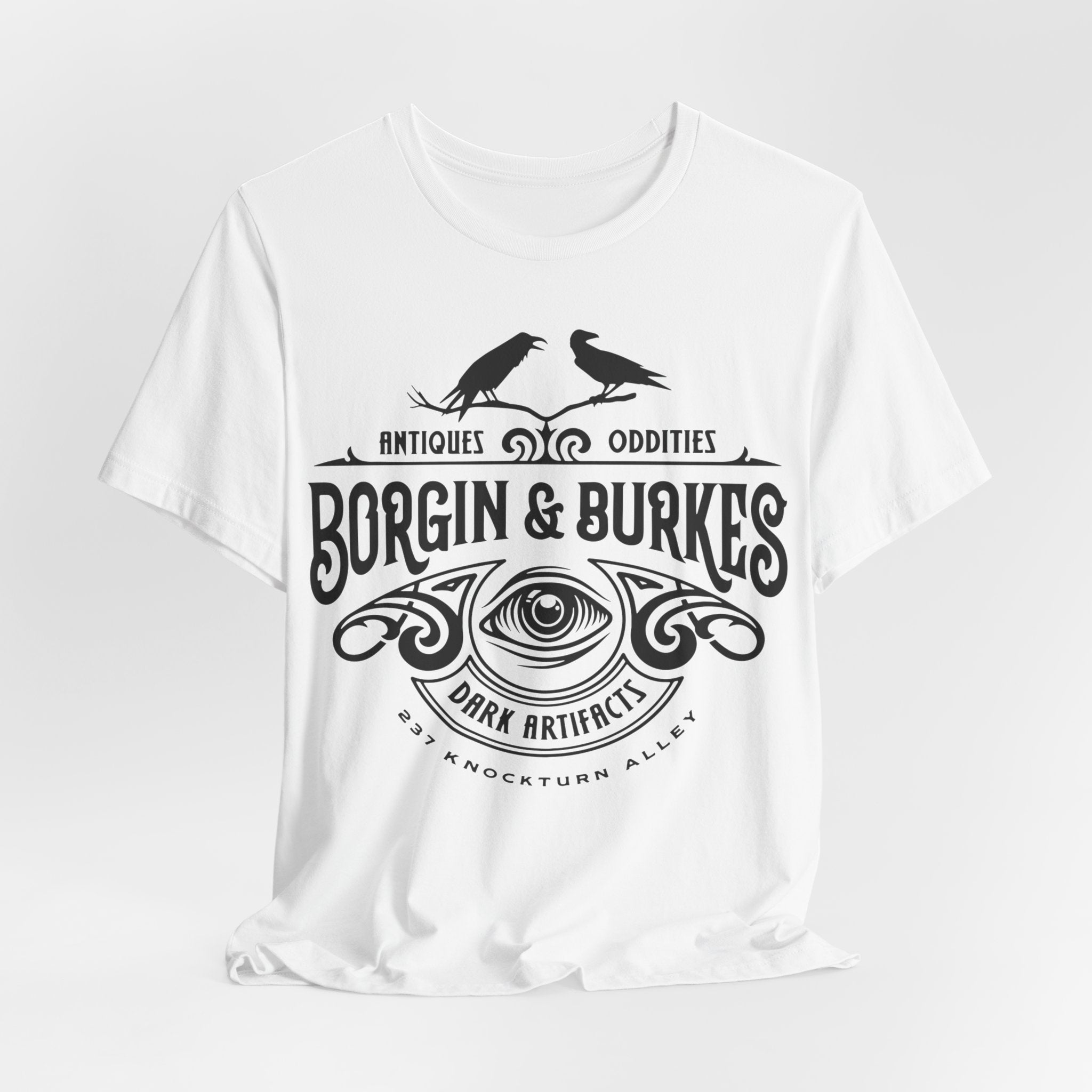 Unisex Borgin & Burkes T-shirt | dark magic tee  | wizarding world | universal