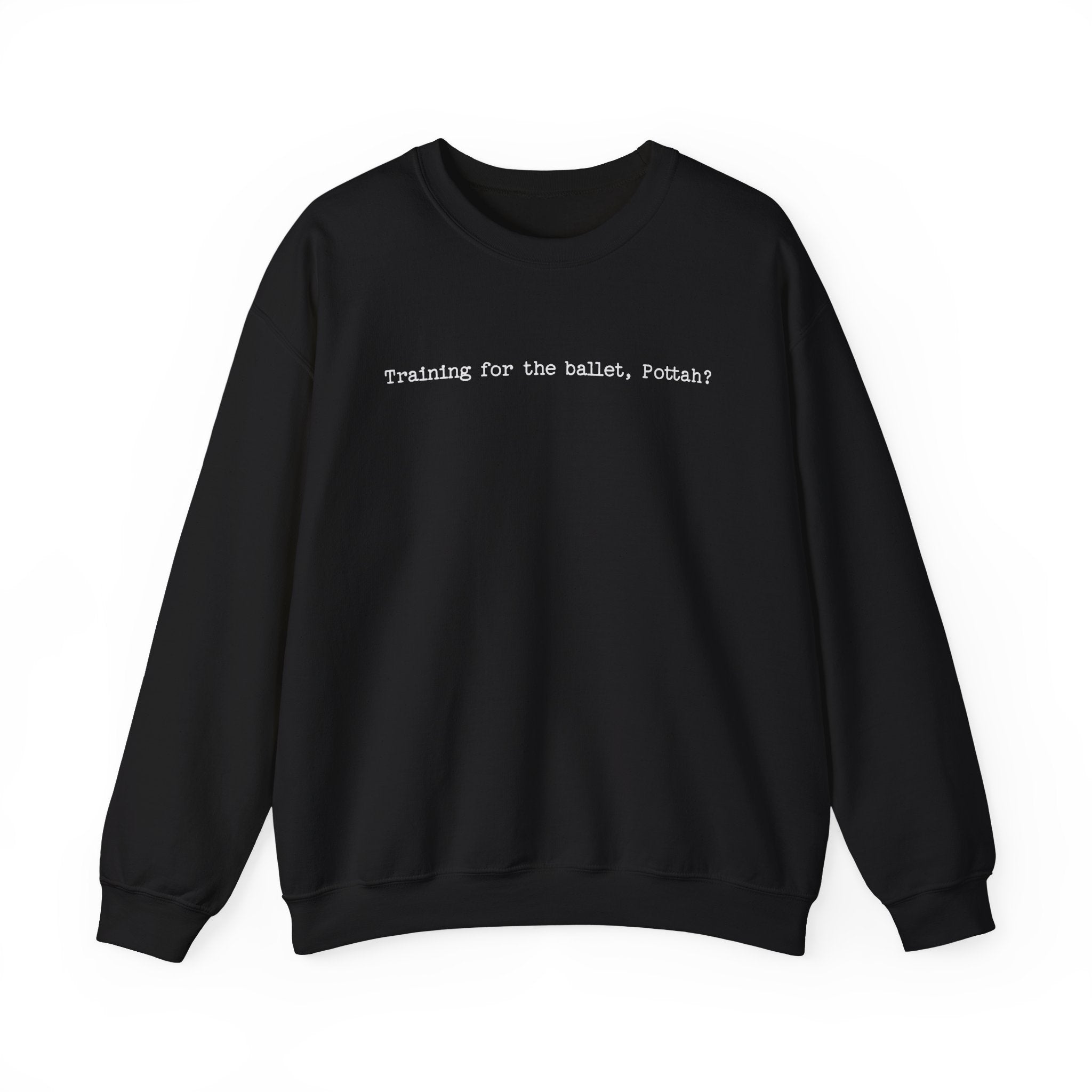 Malloy Sweatshirt, Training for the Ballet Pottah, Unisex Jumper, Gildan 18000, Epic Universe