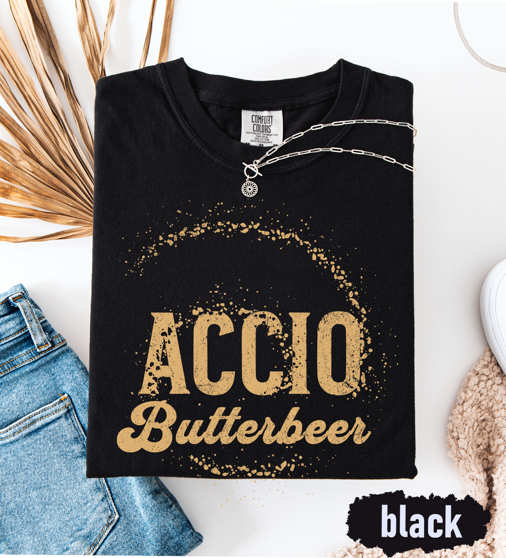 Accio Butterbeer Shirt - Universal Studios Epic Universe Trip Gift Wizarding World