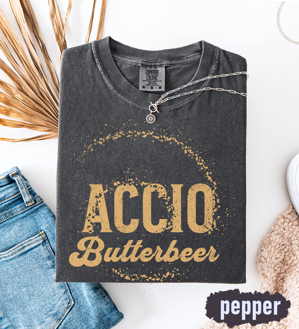 Accio Butterbeer Shirt - Universal Studios Epic Universe Trip Gift Wizarding World