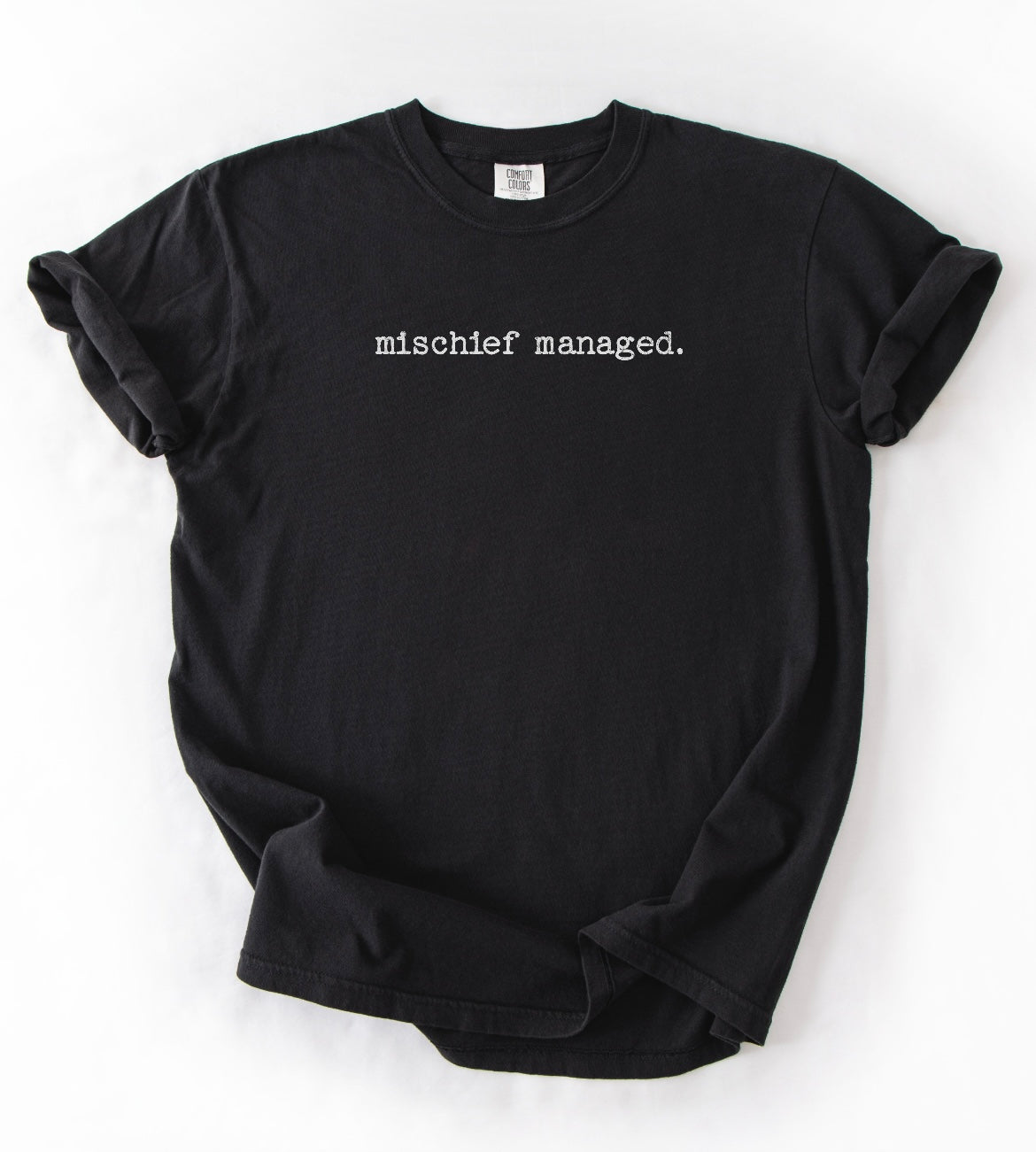 Mischief Managed T-shirt, Marauders Map Tee for Potterheads, Comfort Colors Shirt