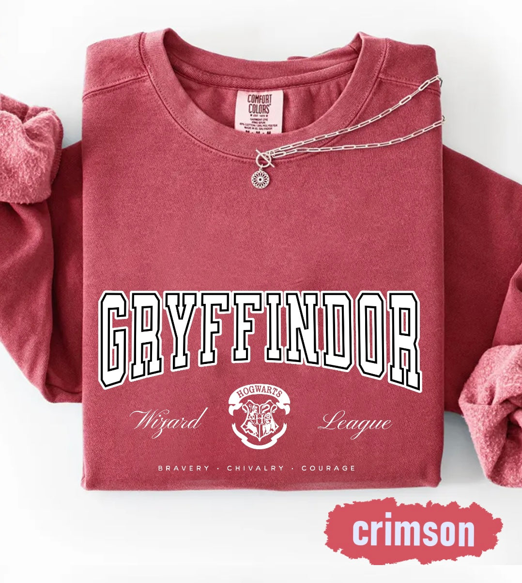 Hogwarts Houses matching sweatshirts | comfort Colors | HP sweatshirts | universal trip shirt
