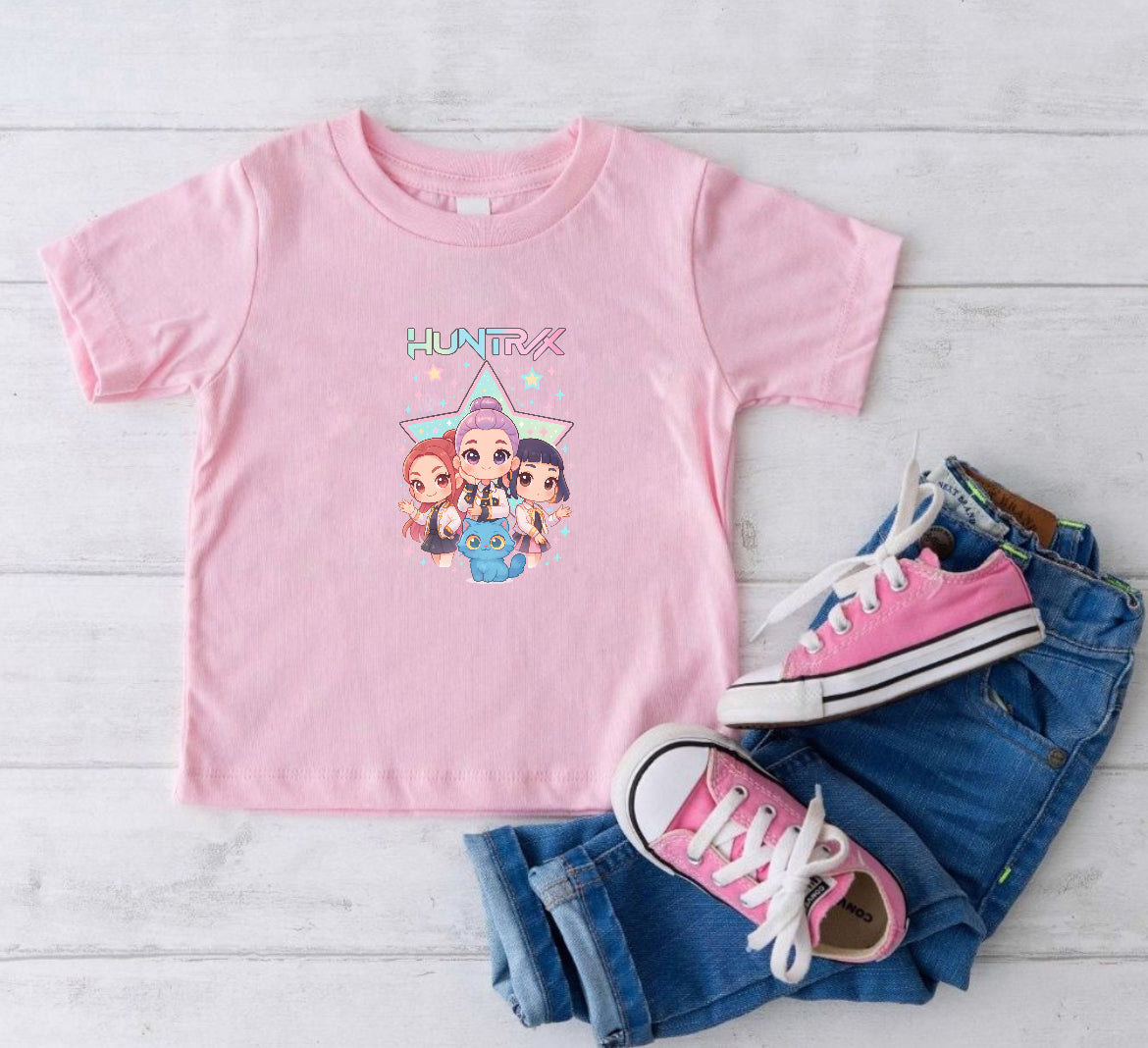Huntrix Kids tee | Kpop kids tshirt