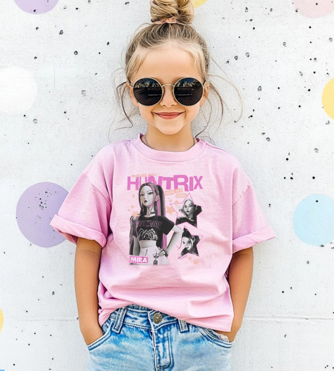 Mira Graphic Kids Tee | Youth and Toddler | Kpop Demon Hunters