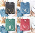 Comfort Colors Wizard Houses Whimsical Matching Shirts | Universal T-shirt