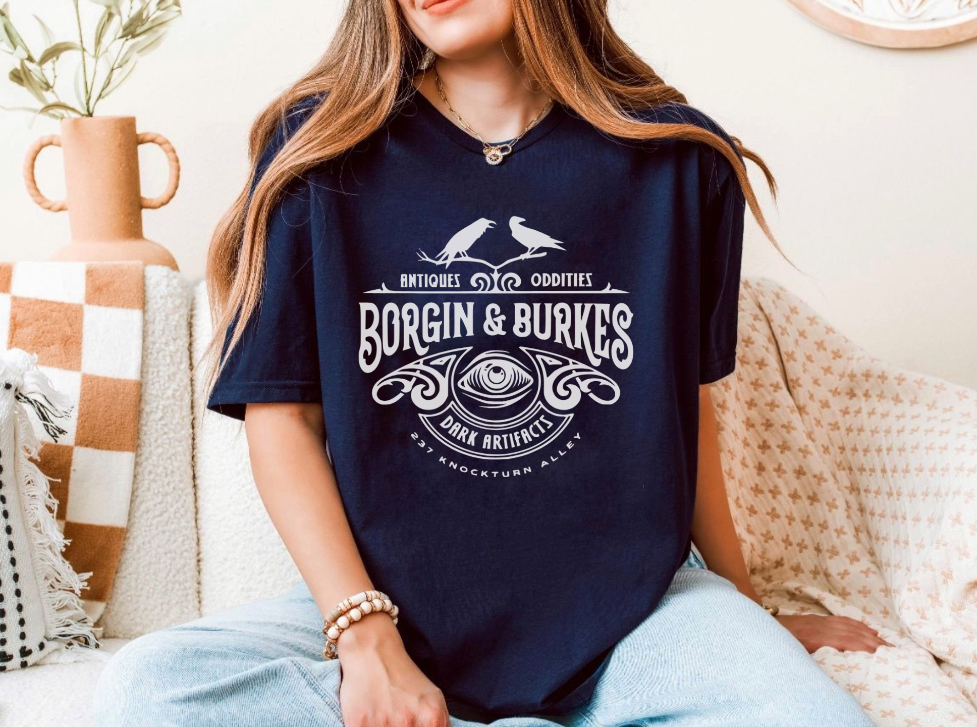 Unisex Borgin & Burkes T-shirt | dark magic tee  | wizarding world | universal