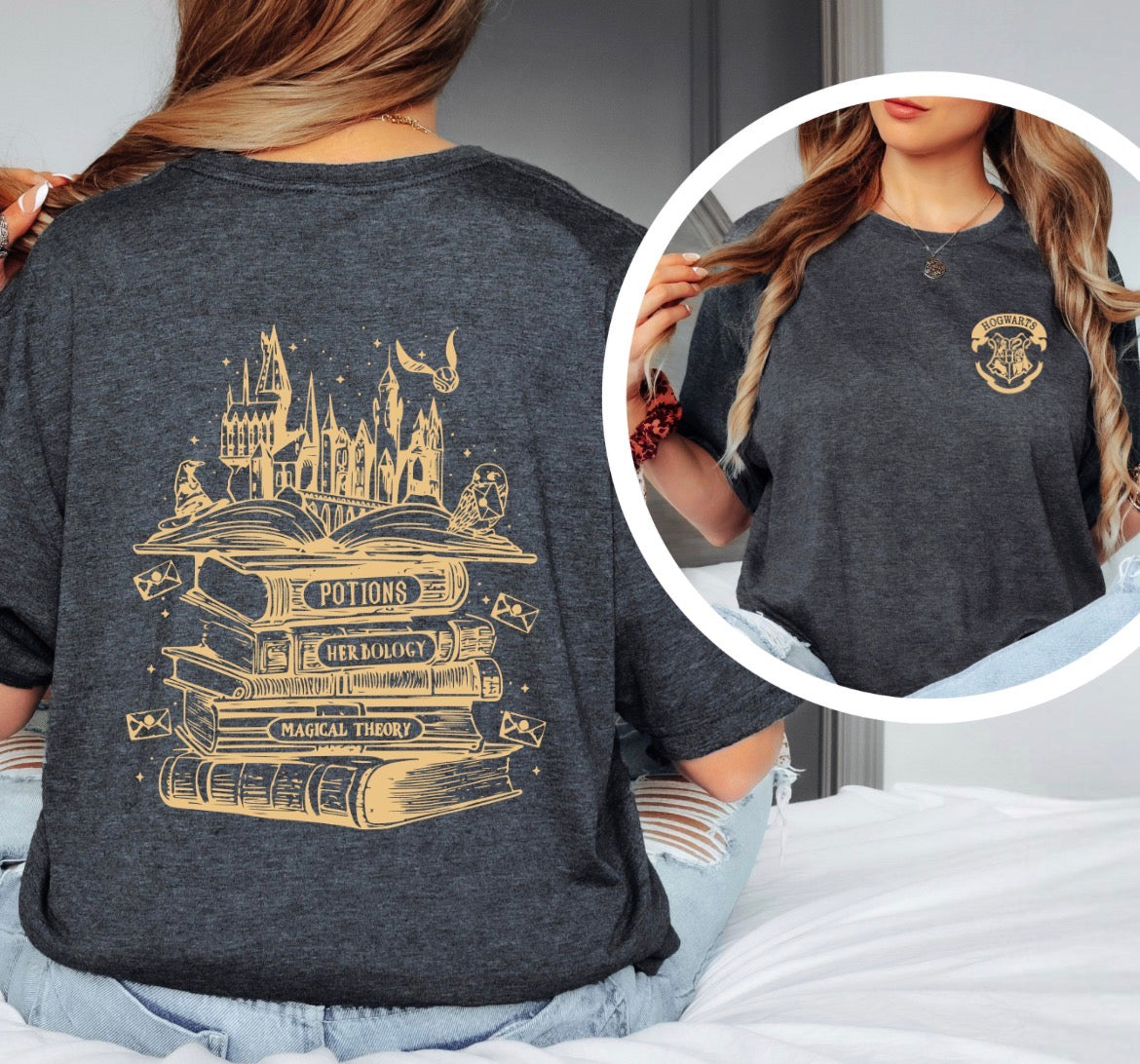 Hogwarts whimsical Premium T-Shirt | Universal shirt |