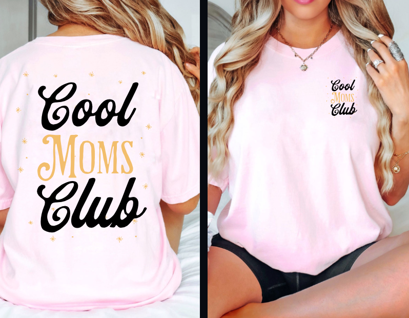 Cool Moms Club T-Shirt | Mom Tee | Mama shirt | Mom gift