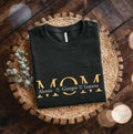Mama Custom T-shirt | Personalized Mama shirt, gold monogram names