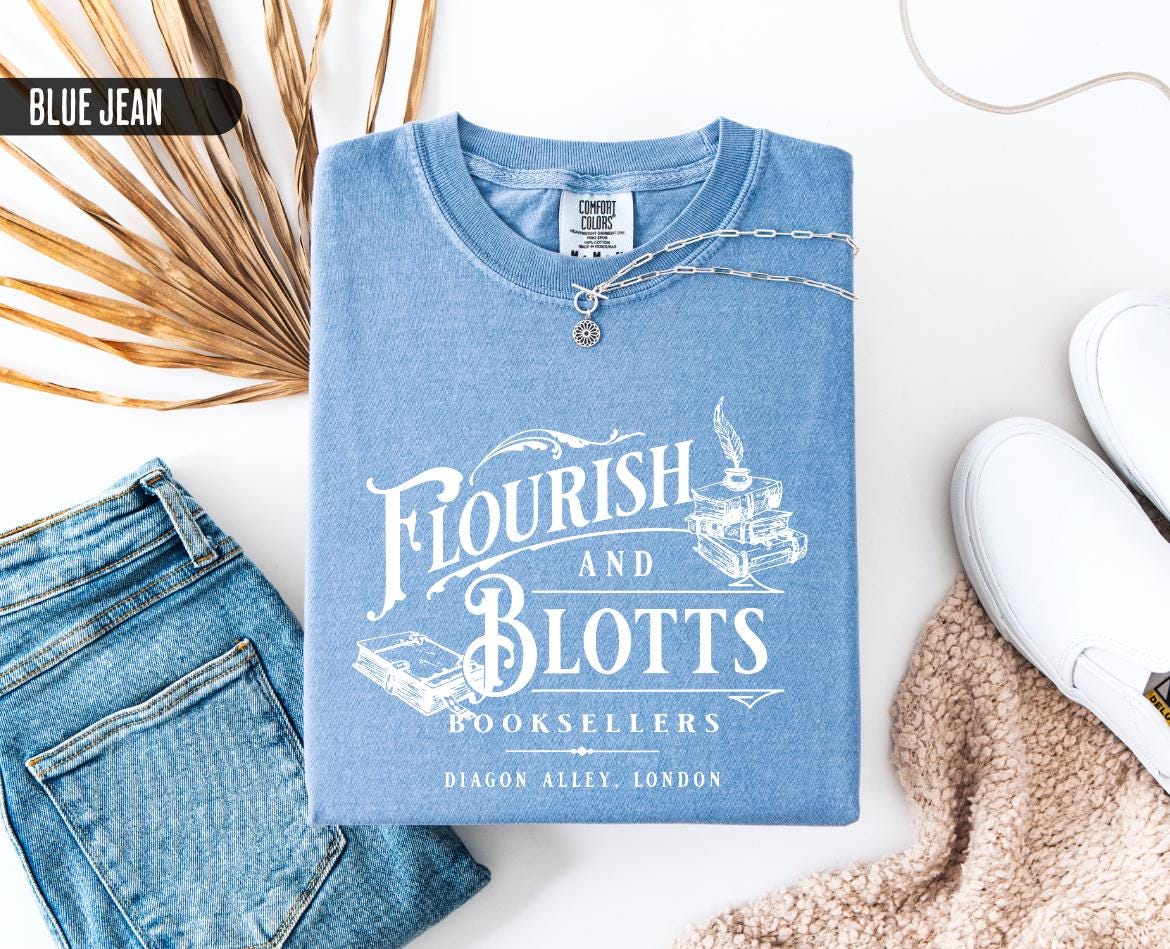 Flourish and Blotts Bookstore T-shirt | Wizarding World | Universal trip shirt