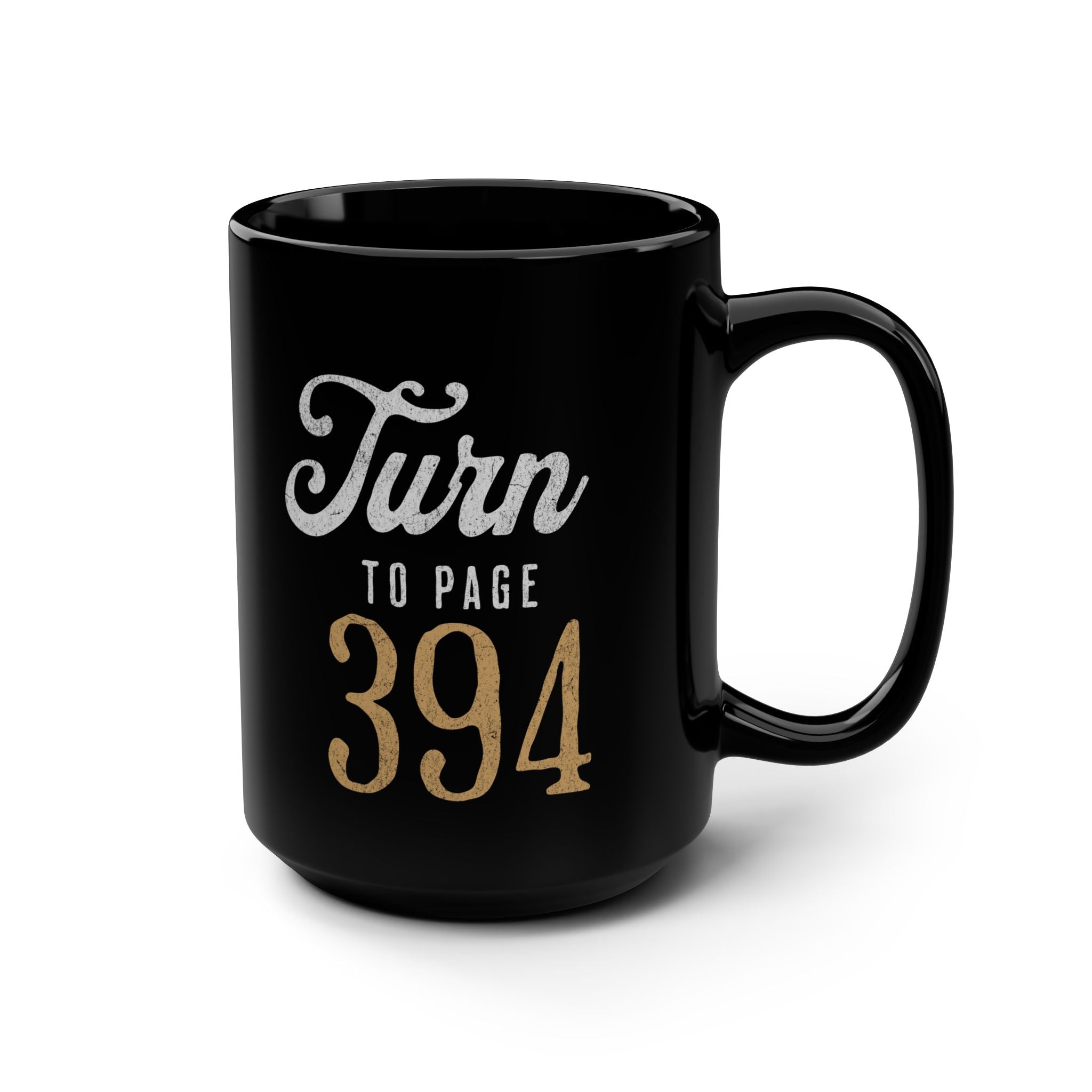 Turn to Page 394 Mug | HP Quote, Srvrus Snape inspired