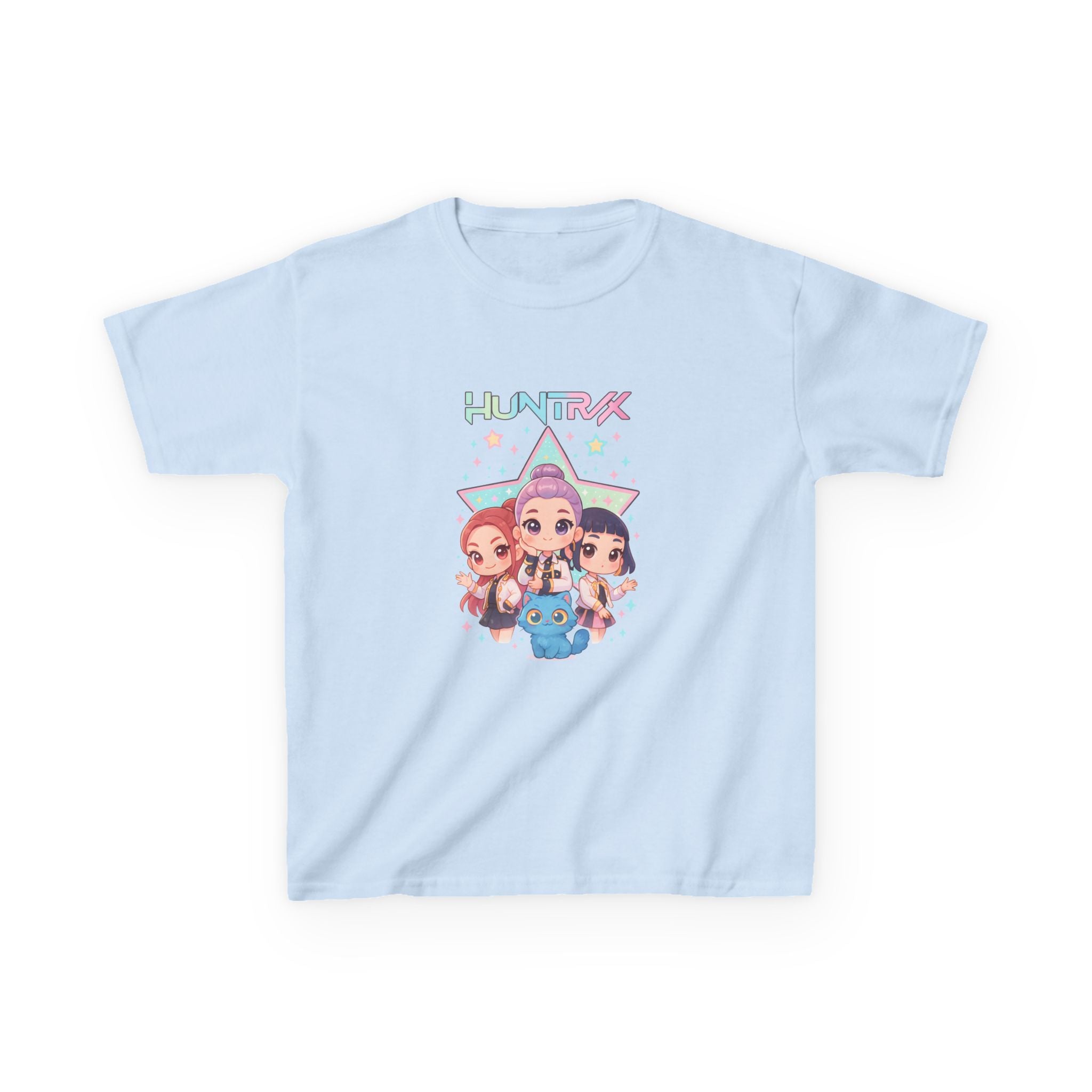 Huntrix Kids Shirt, Kpop Demon, Derpy Tiger, Rumi, Mira Zoey, Gift for kids