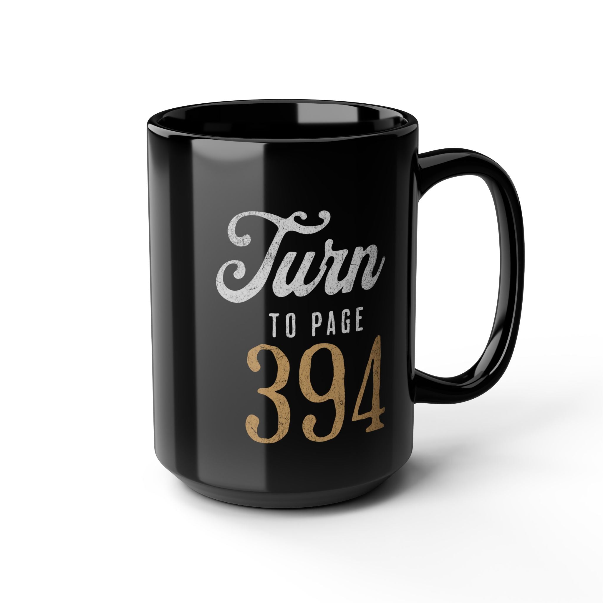 Turn to Page 394 Mug | HP Quote, Srvrus Snape inspired